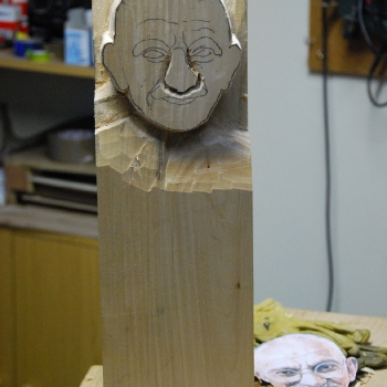Homenaje a Ghandi