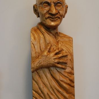 Homenaje a Ghandi
