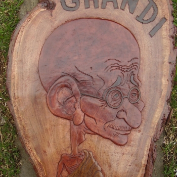 CARICATURA DE GHANDI