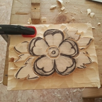 Flor Talla Madera progreso_2