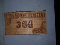 El numero de calle